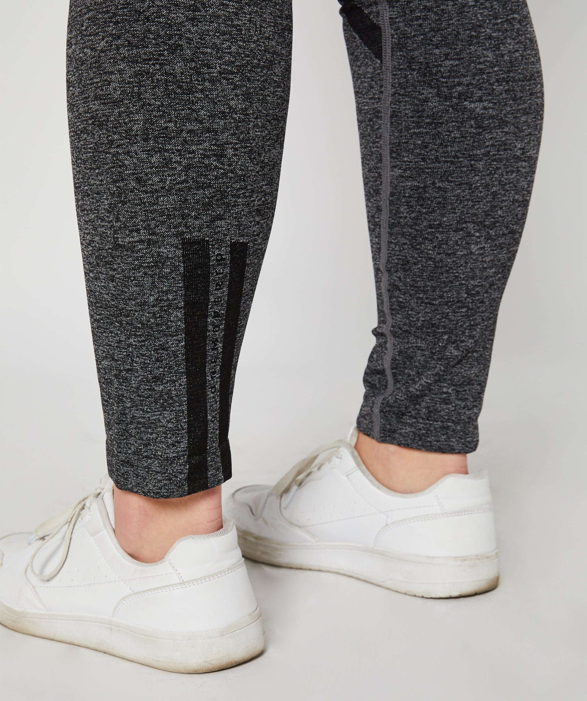 true seamless full length leggings black