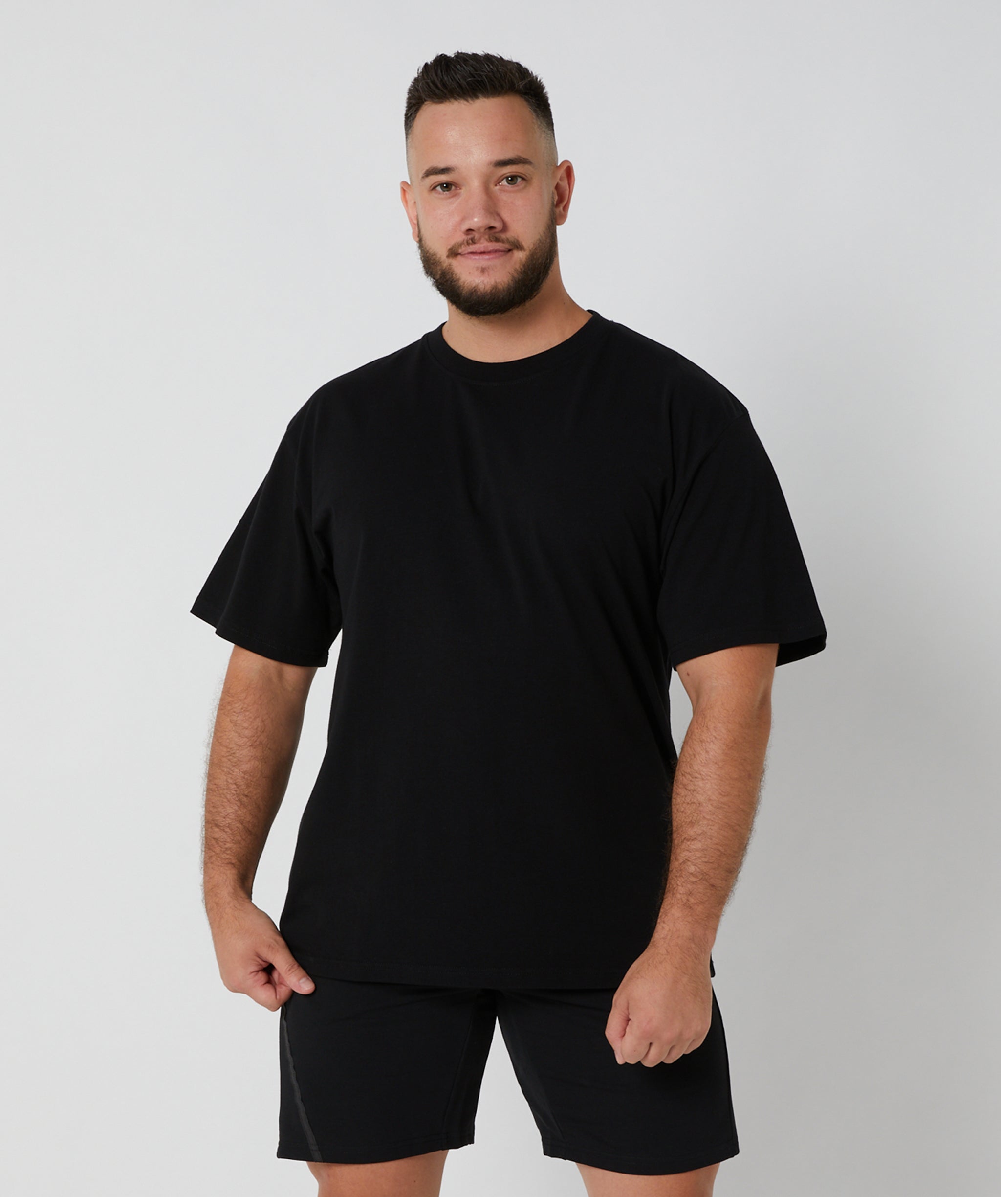 Oversized Apex Tee Black/White