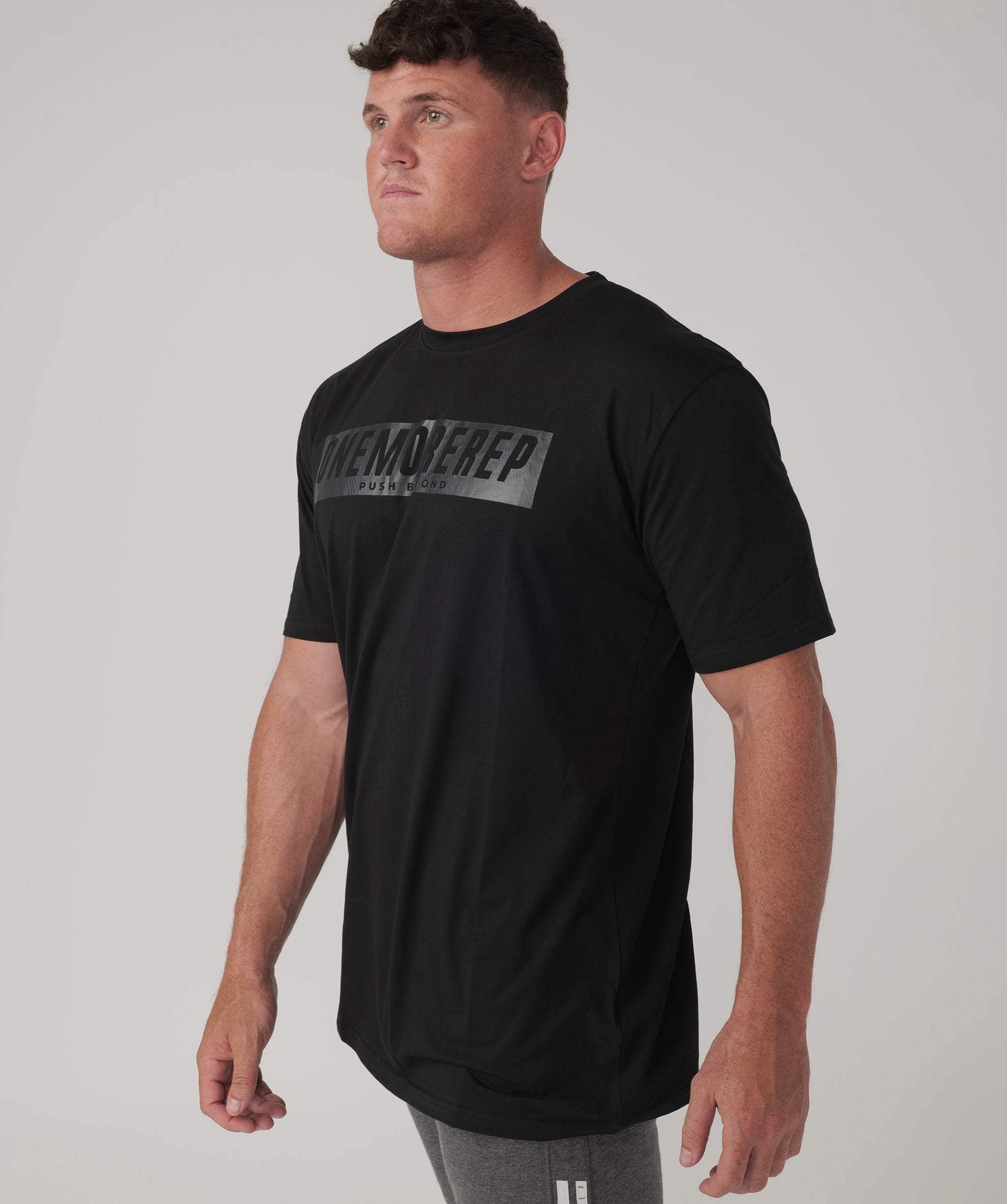 Iconic Block Tee Black
