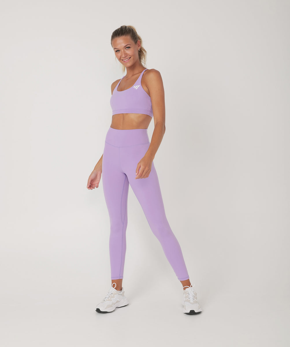 Core Leggings - 7/8 Length (Lilac) by OneMoreRep - Nutrition Warehouse