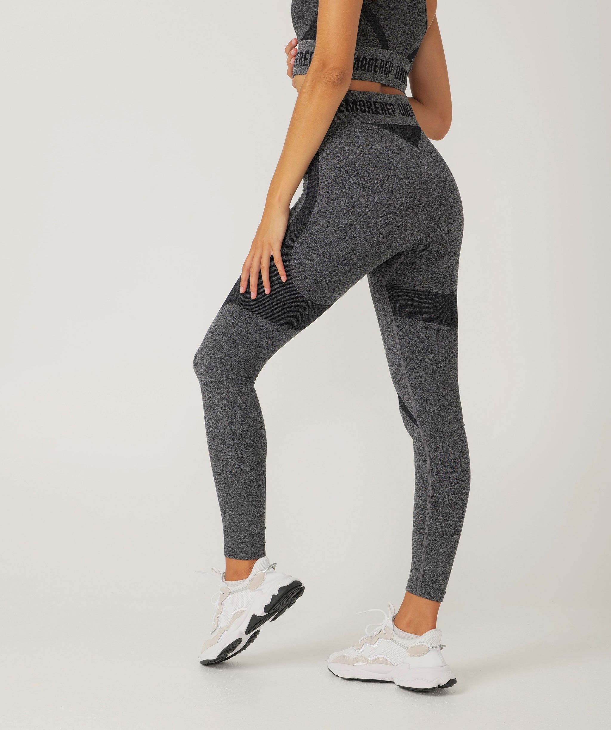 true seamless full length leggings black