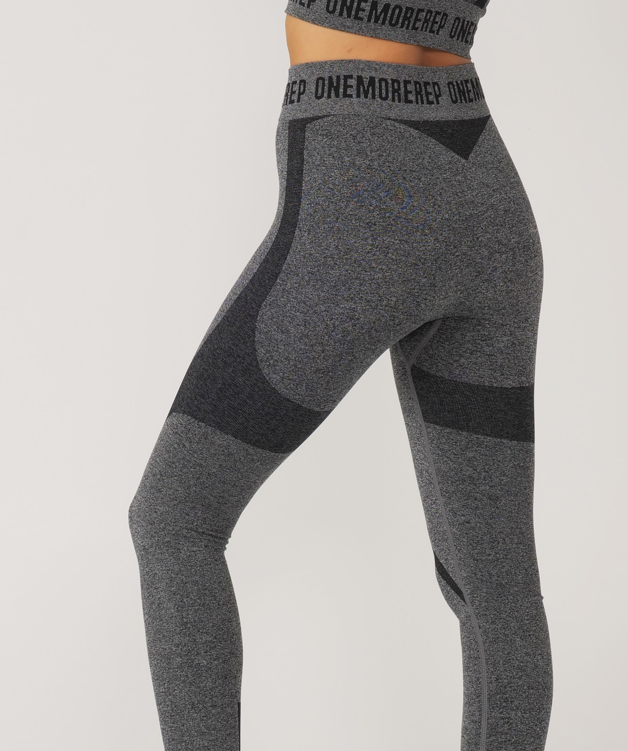 true seamless full length leggings black