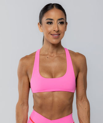 Sculpt Racerback Pink Sherbet