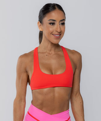 Sculpt Racerback Ruby Red