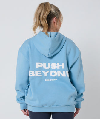 Push Beyond Oversize Hoodie Ice Blue product image 2