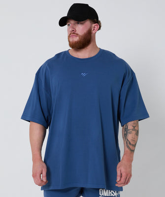 Strength Club Heavyweight Tee Burleigh Blue