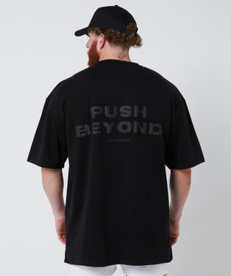 Heavyweight Push Beyond Tee Black product image 2