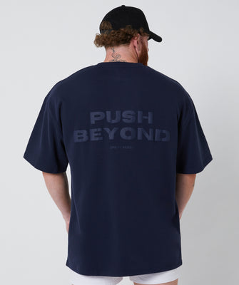 Heavyweight Push Beyond Tee Slate product image 2