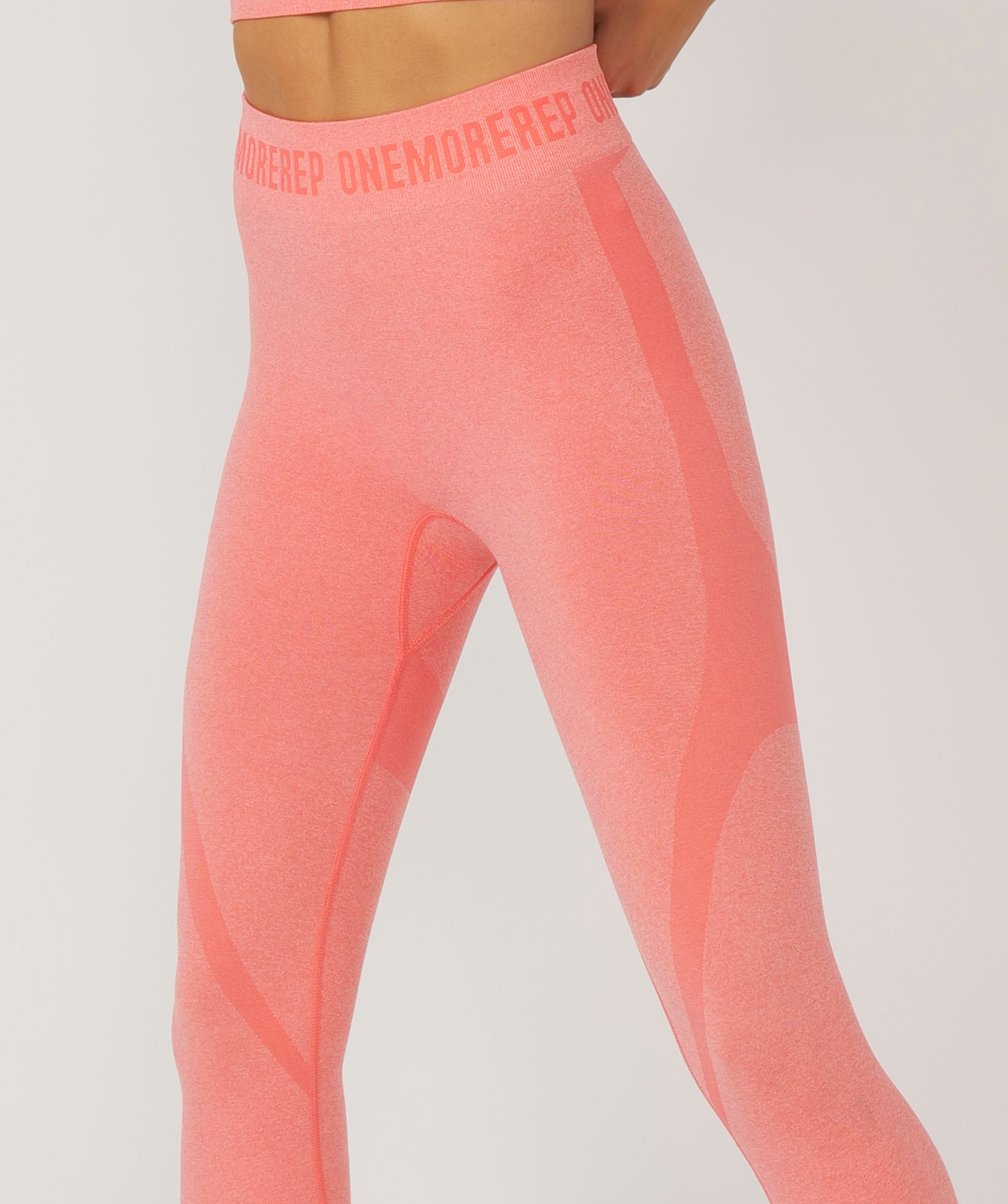 True Seamless Full Length Leggings Coral Pink – OneMoreRep